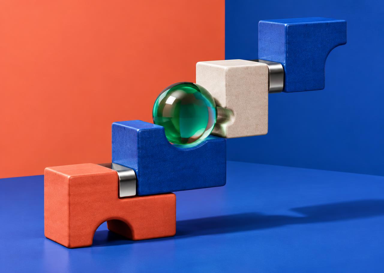 Conceptual editorial still life illustrating automation: Building AI Agents: A Practical Guide (2026)