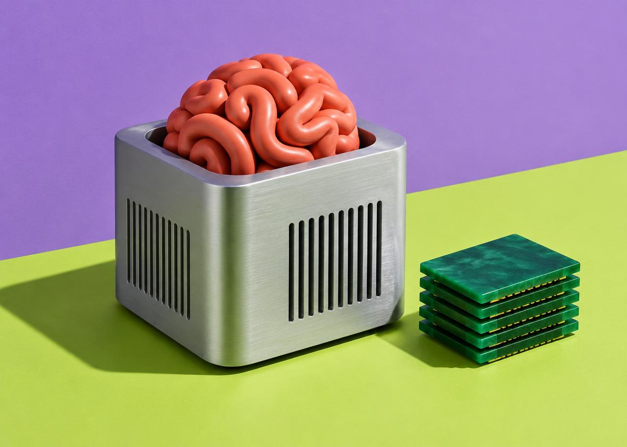 Conceptual editorial still life illustrating software: How to Run Open Source LLMs Locally (2026)